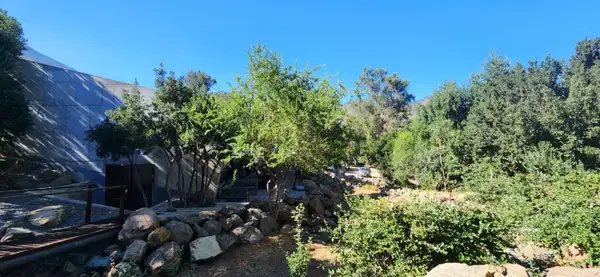 A cervejaria fica dentro do Santuário El Ajial