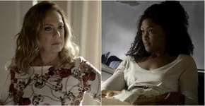 ‘O Outro Lado do Paraíso’: Raquel provoca Nádia: ‘Vai me servir’