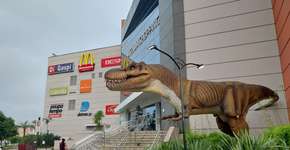 Jurassic Atrium Shopping: uma viagem espetacular à Era dos Dinossauros