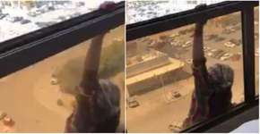Mulher filma queda de empregada de janela no 7º andar e é detida