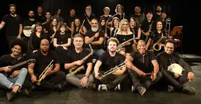 Big Band Salada Mista se apresenta no Teatro Santos Dumont nesta quinta