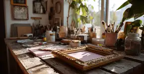 Aquela moldura velha guardada pode virar peça de designer