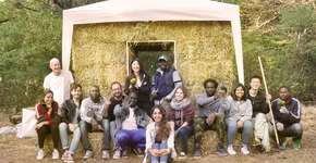 Casa sustentável pronta em um dia abriga refugiados na Itália