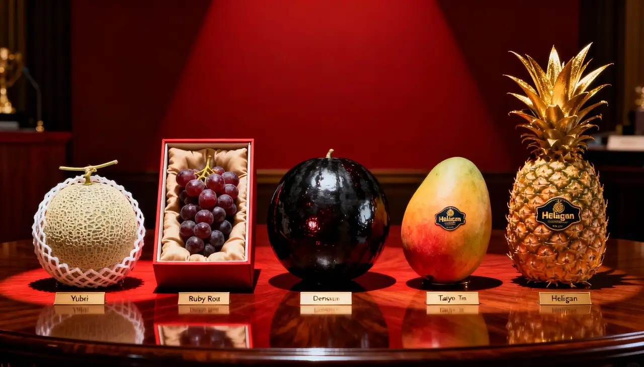 As cinco frutas mais caras do mundo