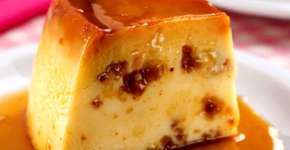 Pudim de leite condensado com paçoca em uma combinação incrível