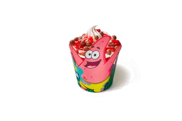 O delicioso BK Mix do Estrelaé feito com massa de baunilha, calda de morango, confeito de chocolate e pode ser adquirido separadamente, a partir de R$ 9,90