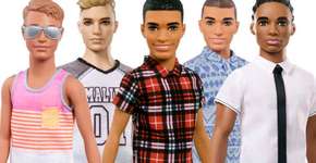 Linha de bonecos Ken procura trazer maior diversidade de corpos