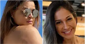 Preta Gil posta foto de biquíni na praia e fãs provocam Mayra Cardi