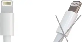 O cabo quebrado do iPhone pode ser substituído gratuitamente