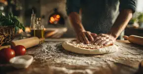 Como fazer uma pizza caseira boa e deliciosa?