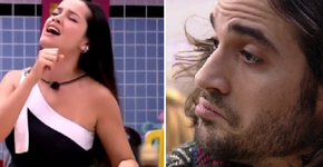 BBB 21: ‘Fico de quatro’, diz Fiuk impressionado ao ver Juliette cantar
