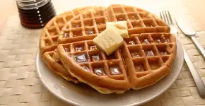 Waffle low carb delicioso