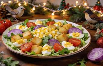 Tertiary news: Salada de Natal: o acompanhamento simples que resolverá o dilema da sua mesa na véspera de Natal