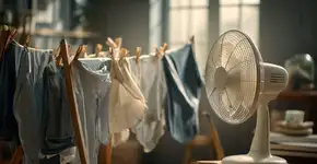 Como secar roupa sem secadora quando está frio ou úmido lá fora