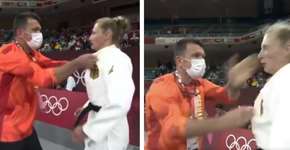 Técnico da seleção alemã de judô dá tapas na atleta Martyna Trajdos