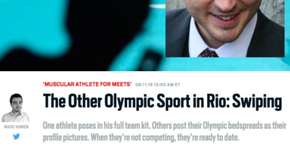 Jornalista hétero arma emboscada para tirar atletas do armário