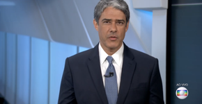 William Bonner surpreende e parafraseia telespectador ao vivo