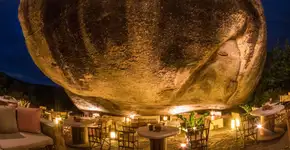 Rio Grande do Norte tem bar que fica sob uma pedra