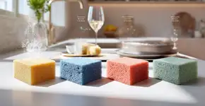Significado das cores revela qual esponja usar em cada tipo de louça