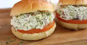 Receita de ovos cremosos para sanduíche