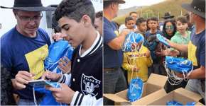 Expedição percorre 400 km para distribuir livros a crianças em MG