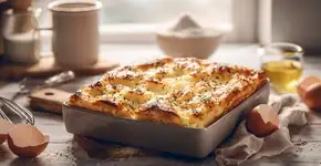 Faça torta de queijo sem massa feita em 5 passos. É simples e rápido