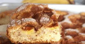 Bolo de banana com canela: simples, delicioso e com sabor de infância