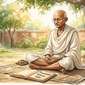 Da redação: Mahatma Gandhi, o pacifista indiano: “A felicidade é quando o que você pensa, o que você diz e o que você faz estão em harmonia.”