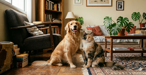 Qual o tom de voz mais adequado para fortalecer a comunicação com cães e gatos?