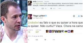 Tiago Leifert se envolve em polêmica de BBB e recebe respostas à altura no Twitter