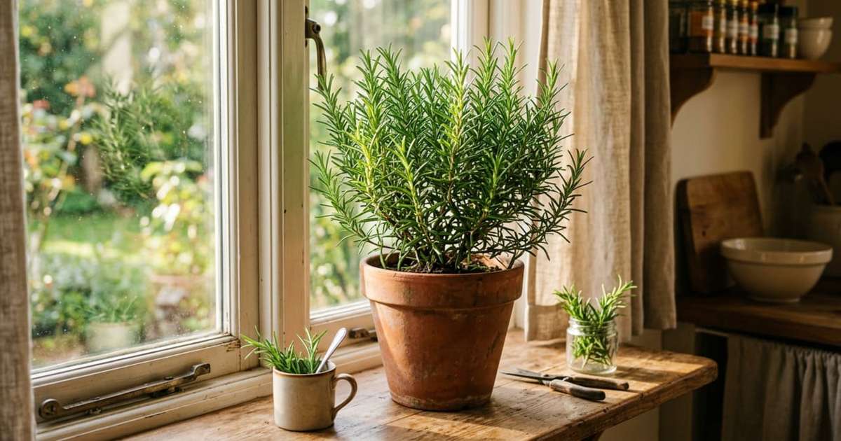 Colocar ramos de alecrim na janela: para que serve e por que é recomendado