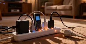 Você deixa o carregador na tomada e nem imagina o perigo