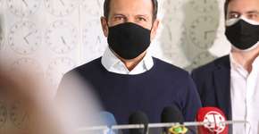 Doria anuncia que testou positivo para a covid-19 pela segunda vez