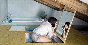 Este apartamento tem compartimentos secretos em todos os cantos