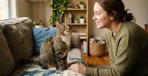 Juanjo, veterinário: “Está comprovado que a voz infantil que todos usamos para falar com nossos animais de estimação é a mais eficaz.”