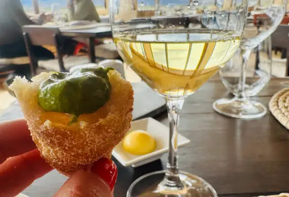 Escolhi o menu plant based do Tierra