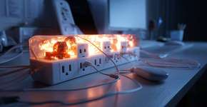 O que acontece se usar extensão para ligar muitos aparelhos