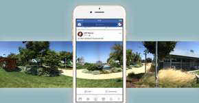 App do Facebook permite tirar foto 360° e colocá-la de capa