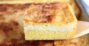 Bolo de fubá cremoso de liquidificador