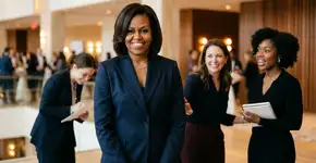 Citação do dia de Michelle Obama: “Devemos sempre ter três amigos em nossas vidas: um que caminha à frente, a quem admiramos e seguimos; um que caminha ao nosso lado, que está conosco a cada passo da nossa jornada; e, por fim, um a quem estendemos a mão e trazemos conosco depois de termos aberto caminho.”