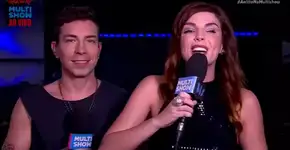 Apresentadora do Multishow repete xingamento direcionado a Bolsonaro