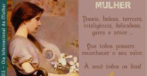 Narrações em comemoração do Dia Internacional da Mulher