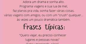 As características e frases típicas de cada signo