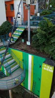 Graffiti Tick Nong - Tabajaras e Cabritos. Foto: Divulgação