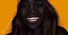 Motorista questiona modelo se clarearia a pele por dinheiro