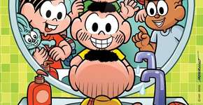 Para evitar coronavírus, Turma da Mônica coloca Cascão para lavar as mãos