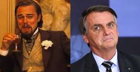 Bolsonaro encontra tempo para responder provocação de Leonardo DiCaprio