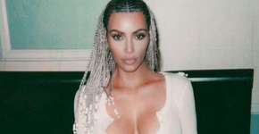 Kim Kardashian posta foto de topless e enlouquece internautas