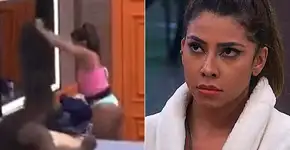 A Fazenda: Ingrid joga fezes de vaca em roupas de Vini e ele revida