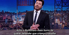 Danilo Gentili segue Rachel Sheherazade e detona Jair Bolsonaro